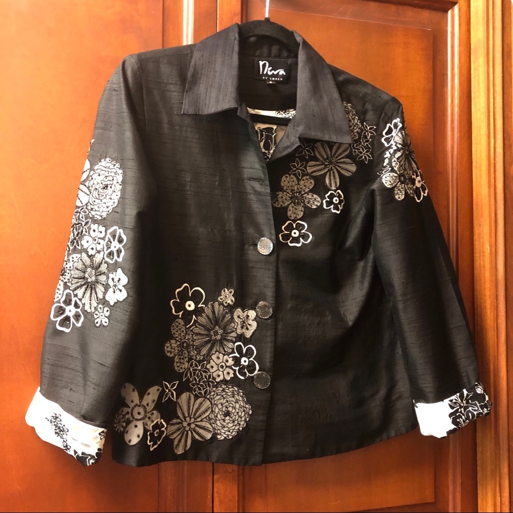 Diva by Embex silk designer small jacket